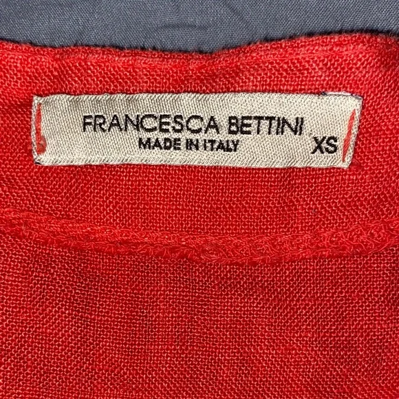 Women’s Coral Tiered Short-Sleeve Dress - Picture 2 of 2